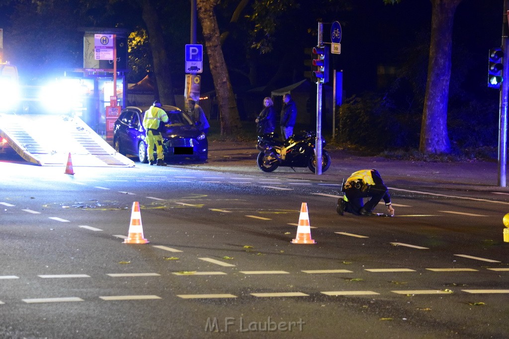 VU Pkw Krad Koeln Porz Wahn Frankfurterstr Heidestr P34.JPG - Miklos Laubert